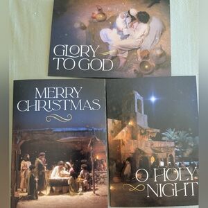 Christmas Nativity Scene Cards